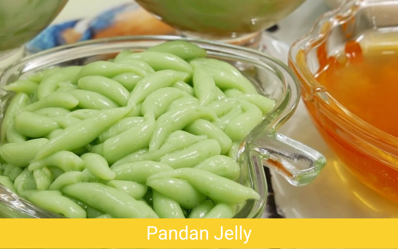 pandan jelly