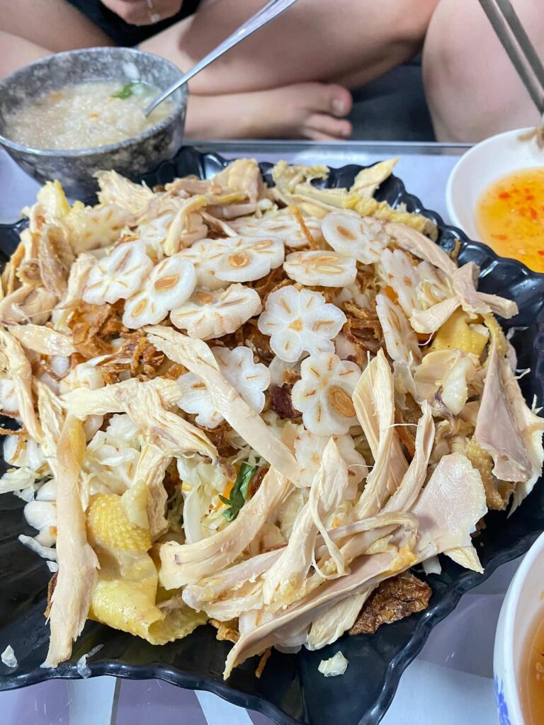 Vietnamese Chicken Salad with Mangosteen (Goi Ga Mang Cut)