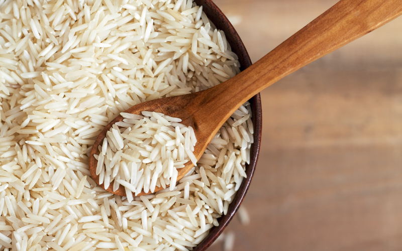 how much raw rice per person
