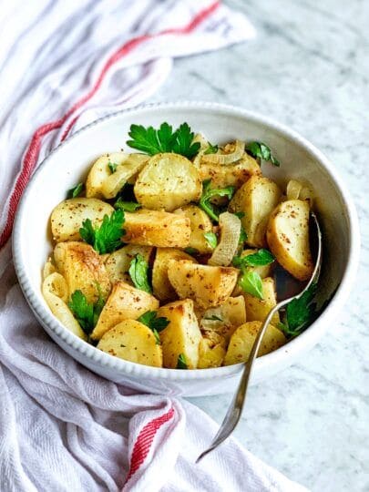 Mustard and Roasted Potatoes