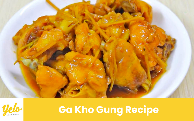 ga kho gung recipe