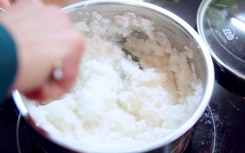 how to salvage mushy rice