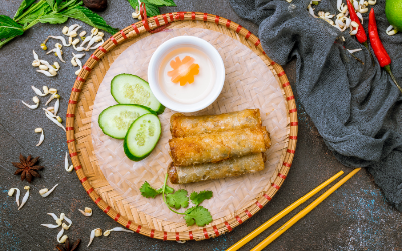 Vietnamese Fried Spring Rolls (Nem Ran)